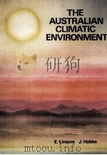 THE AUSTRALIAN CLIMATIC ENVIRONMENT 1977 PDF电子版封面