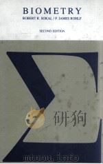 BIOMETRY: THE PRINCIPLES AND PRACTICE OF STATISTICS IN BIOLOGICAL RESEARCH 1981 PDF电子版封面