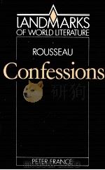 CONFESSIONS   1987  PDF电子版封面  0521325528   