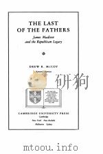 THE LAST OF THE FATHERS 1989 PDF电子版封面 0521364078