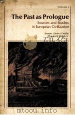 THE PAST AS PROLOGUE SOURCES AND STUDIES IN EUROPEAN CIVILIZATION 1973 PDF电子版封面