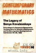 CONTEMPORARY MATHEMATICS VOLUME 64（1980 PDF版）