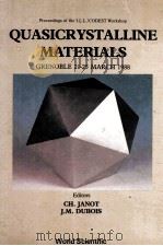 QUASICRYSTALLINE MATERIALS（1988 PDF版）