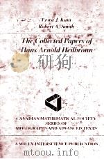 THE COLECTED PAPERS OF HANS ARNOLD HEIBRONN 1988 PDF电子版封面 0471816558