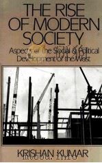 THE RISE OF MODERN SOCIETY 1988 PDF电子版封面 0631160078