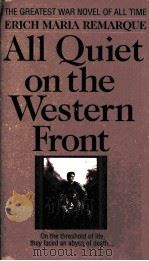 ALL QUIET ON THE WESTERN FRONT 1958 PDF电子版封面 0449213943