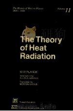 THE THRORY OF HEAT REDIATION 1988 PDF电子版封面 0883185970