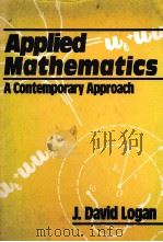APPLIED MATHEMATICS A CONTEMPORARY APPROACH 1987 PDF电子版封面 0471850837