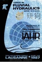 TOPICS IN FLUVIAL HYDRAULICS 1987 PDF电子版封面