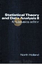 STATISTICAL THEORY AND DATA ANALYSIS 11 1988 PDF电子版封面