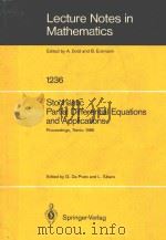 LECTURE NOTES IN MATHEMATICS（1987 PDF版）