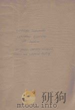 SCIENTIFIC INSTRUMENTS LABORATORY APPARATUS AND SUPPLIES 1941 PDF电子版封面