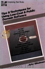 TIPS AND TECHNIQUES FOR USING LOW COST AND PUBLIC DOMAIN SOFTWARE 1989 PDF电子版封面 JOHN GLIEDMAN