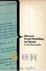 DEMOS A System for Discrete Event Modelling on Simula 1979 PDF电子版封面 0333238818