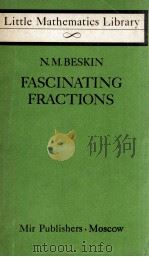 FASCINATING FRACTIONS 1986 PDF电子版封面