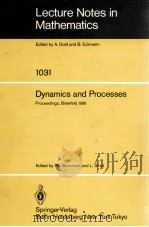 Lecture Notes in Mathematics   1983  PDF电子版封面     