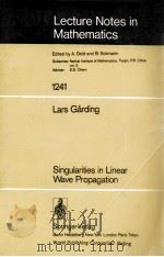LECTURE NOTES IN MATHEMATICS 1241: SINGULARITIES IN LINEAR WAVE PROPAGATION 1987 PDF电子版封面 354018001X;038718001X