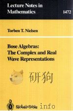 BOSE ALGEBRAS: THE COMPLEX AND REAL WAVE REPRESENTATIONS 1991 PDF电子版封面 3540540415;0387540415