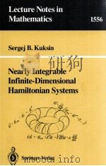 NEARLY INTEGRABLE INFINITE-DIMENSIONAL HAMILTONIAN SYSTEMS 1993 PDF电子版封面 3540571612;0387571612