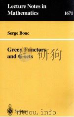 GREEN FUNCTORS AND G-SETS 1997 PDF电子版封面 9783540635505