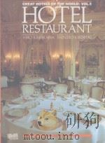HOTELS RESTAURANT 1992 PDF电子版封面 4309715850
