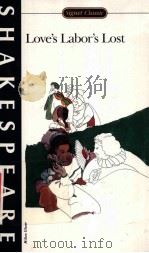 LOVE‘S LABOR‘S LOST 1988 PDF电子版封面