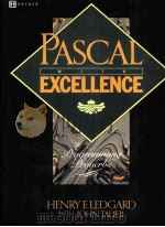 PASCAL WITH EXCELLENCE 1986 PDF电子版封面 081046490X