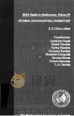 GLOBAL DIFFERENTIAL EOMETRY 1989 PDF电子版封面 0883851296