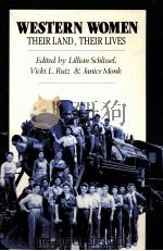 WESTERN WOMEN:THEIR LAND THEIR LIVES（1988 PDF版）