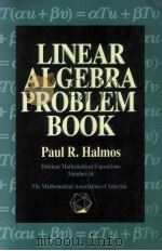 LINEAR ALGEBRA PROBLEM BOOK PDF电子版封面 9780883853221