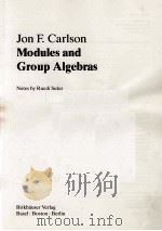 MODULES AND GROUP ALGEBRAS 1996 PDF电子版封面 3764353899;0817653899