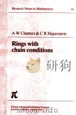 RINGS WITH CHAIN CONDITIONS 1980 PDF电子版封面 0273084461