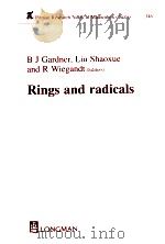 RINGS AND RADICALS 1996 PDF电子版封面 0582292816