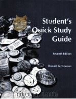 STUDENT‘S QUICK STUDY GUIDE 1998 PDF电子版封面 1576450503