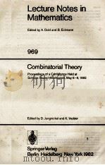 Lecture Notes in Statistics 13 Contributions to a General Asymptotis Statistical theory 1982 PDF电子版封面