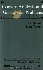 CONVEX ANALYSIS AND VARIATIONAL PROBLEMS 1999 PDF电子版封面 0898714508