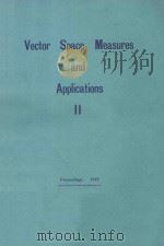 VECTOR SPACE MEASURES AND APPLICATIONS II（1978 PDF版）