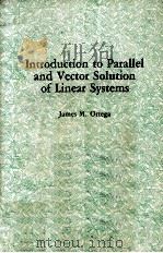 Introduction to Parallel and Vector Solution of Linear Systems（ PDF版）
