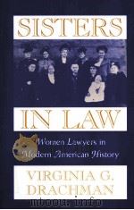SISTERS IN LAW 1998 PDF电子版封面 0674809912