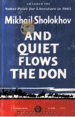AND QUIET FLOWS THE DON 1966 PDF电子版封面