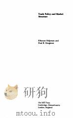 Trade Policy and Market Structure PDF电子版封面 0262081822