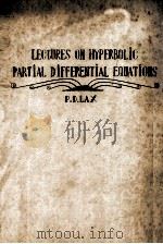 LECTURES ON HYPERBOLIC PARTIAL DIFFERENTIAL EQUATIONS PDF电子版封面