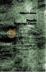 SIGULAR HOMOLOGY THEORY   1980  PDF电子版封面  0387904565   
