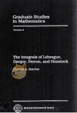 GRADUATE STUDIES IN MATHEMATICS VOLUME 4 1994 PDF电子版封面