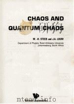 CHAOS AND QUANTUM CHAOS（1986 PDF版）