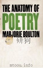 THE ANATOMY OF POETRY   1953  PDF电子版封面  0710010990;0710060912   