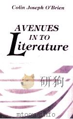 Avenues into Literature 1990 PDF电子版封面 8171690831