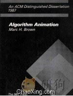 Algorithm Animation 1988 PDF电子版封面 0262022788