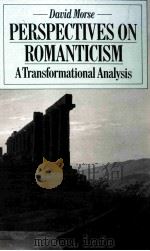 PERSPECTIVES ON ROMANTICISM A Transformational Analysis 1981 PDF电子版封面 0333282965