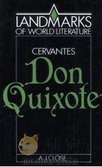 MIGUEL DE CERVANTES Don Quixote   1990  PDF电子版封面  0521328020   